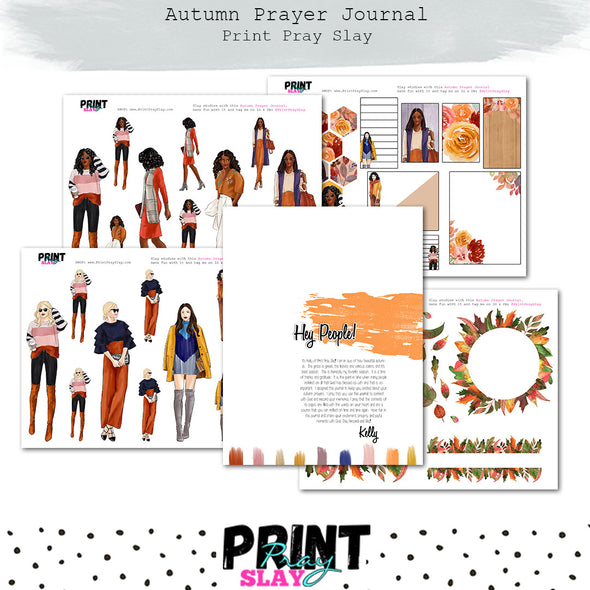 Autumn Prayer Journal (30 pgs)