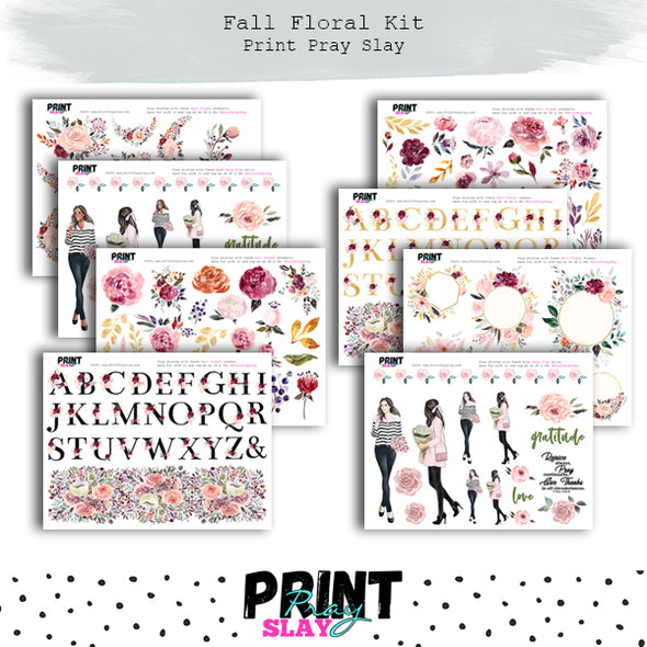 WPS Fall Floral Kit