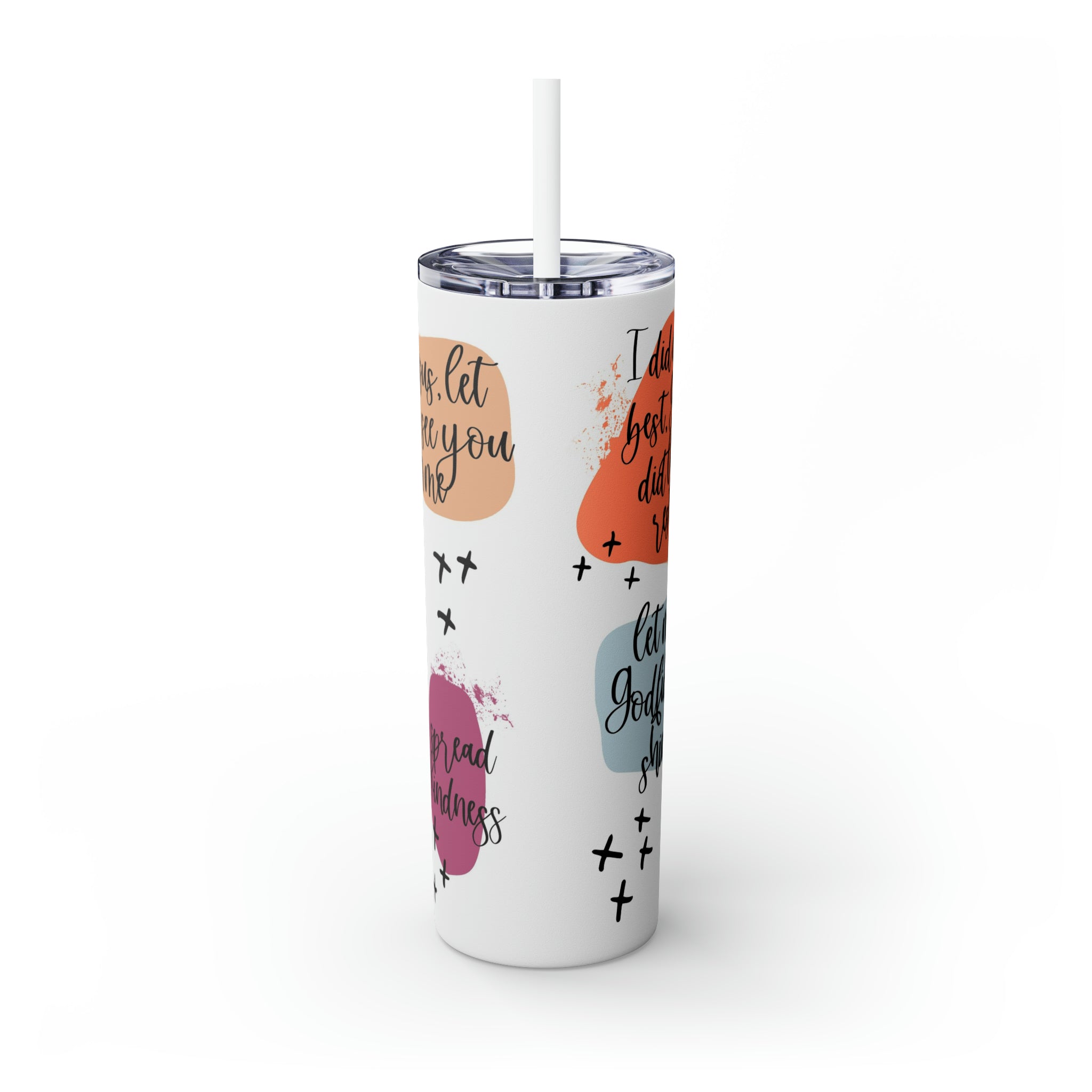 Pray On It, Pray Over It, Pray Through It Sublimation Tumblers (20 oz) –  All Things Wright Creations