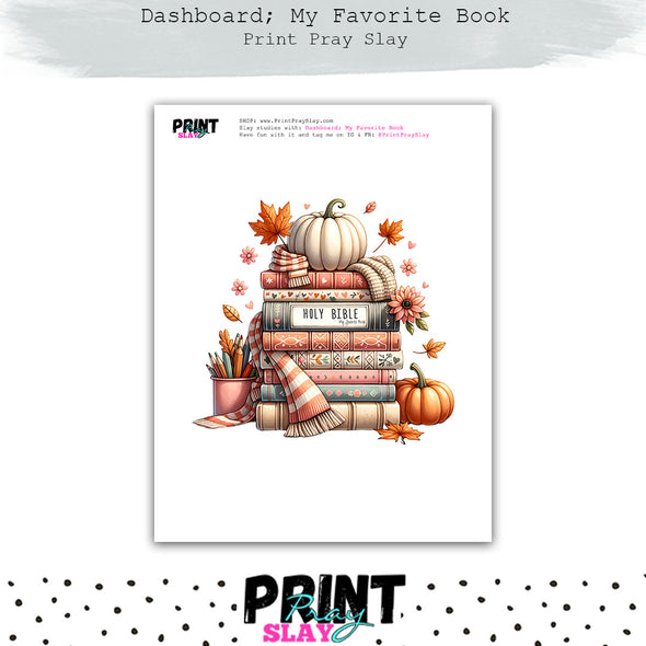 Dashboard My Favorite Book