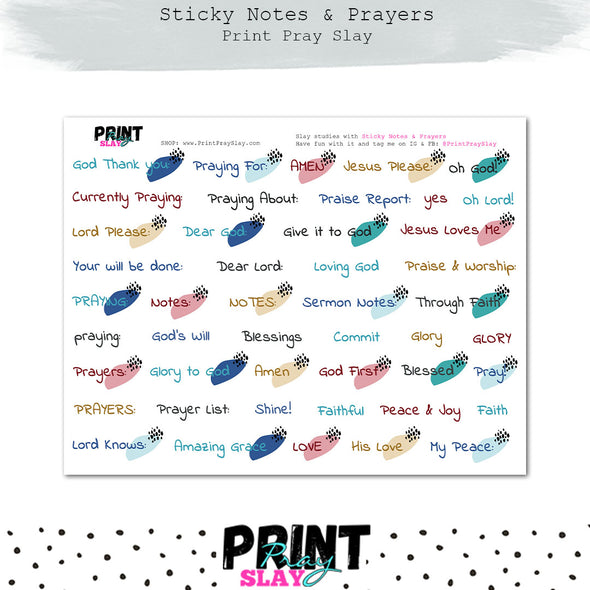 Sticky Notes & Prayers