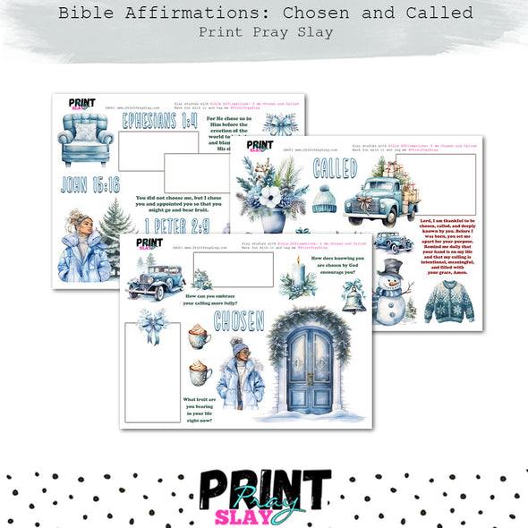 Biblical Affirmations: I Am Chosen and Called