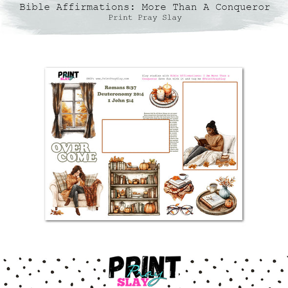 Biblical Affirmations: I Am More Than a Conqueror
