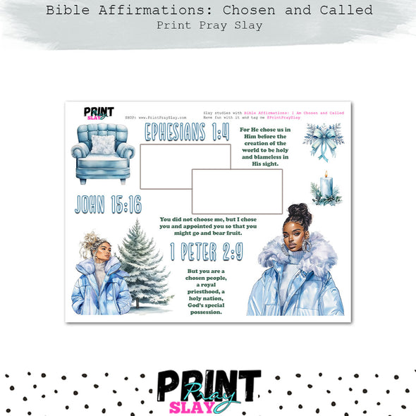 Biblical Affirmations: I Am Chosen and Called