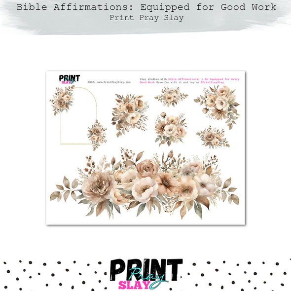Biblical Affirmations: I Am Equipped for Every Good Work