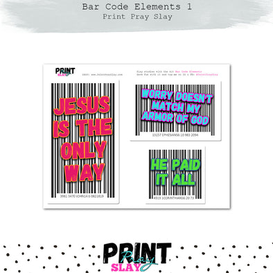 Bar Code Elements 1
