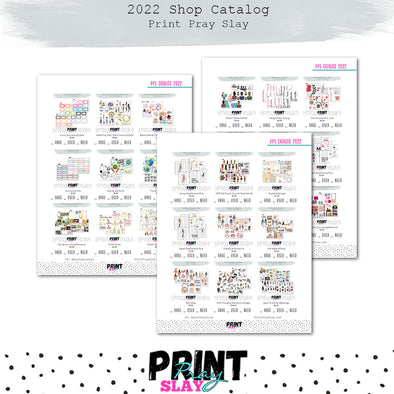 2022 Shop Catalog