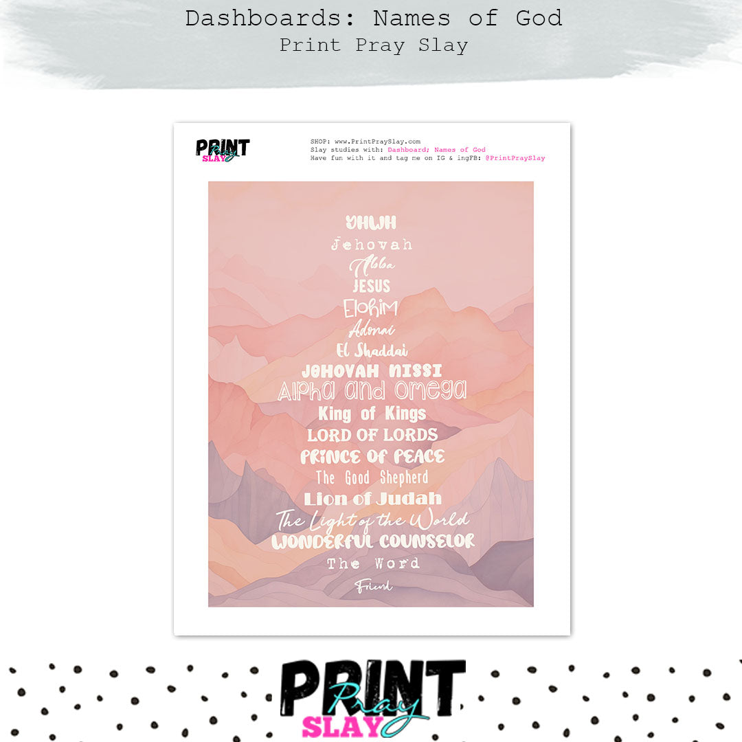 Dashboard Names Dashboard Names