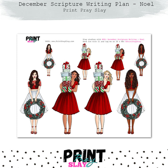 Dec Scripture Writing Plan - Noel