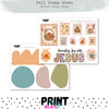 Fall Stamp Sheet