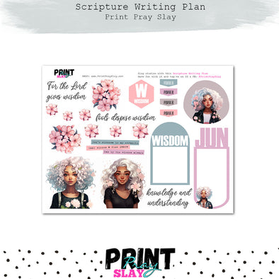 Scripture Writing Plan #6 June Add On