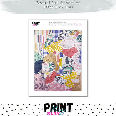 Beautiful Memories Collage Sheet