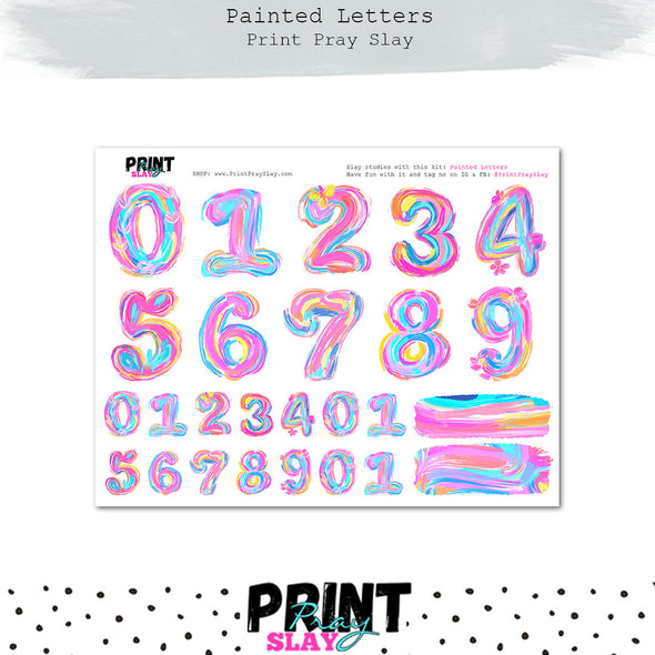 Painted Letters