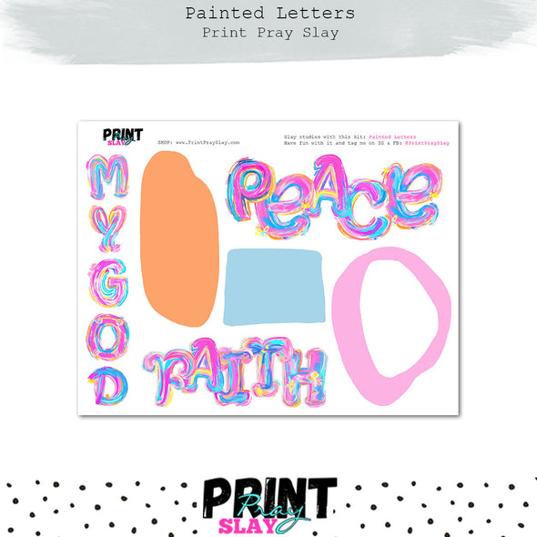 Painted Letters