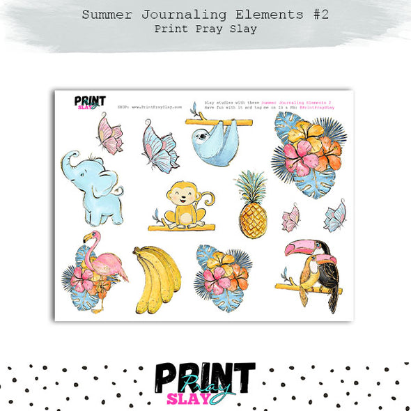 Summer Journaling Elements 2