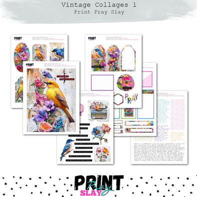 Vintage Collages 1