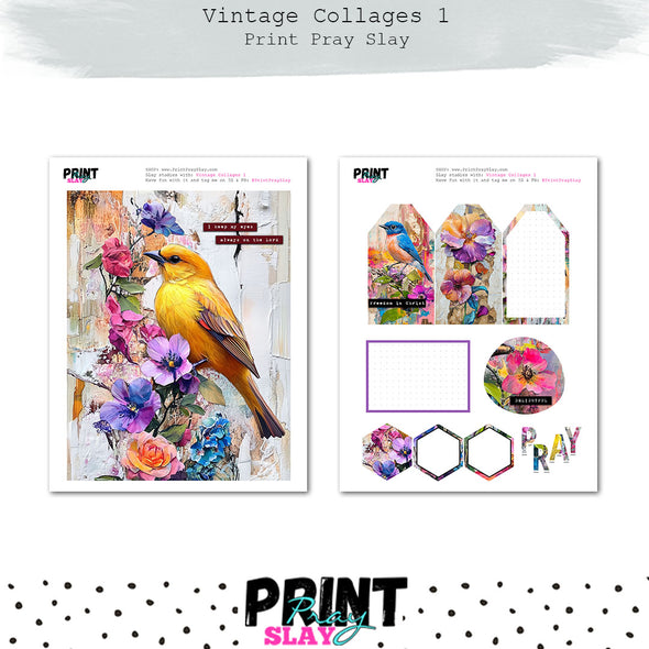 Vintage Collages 1