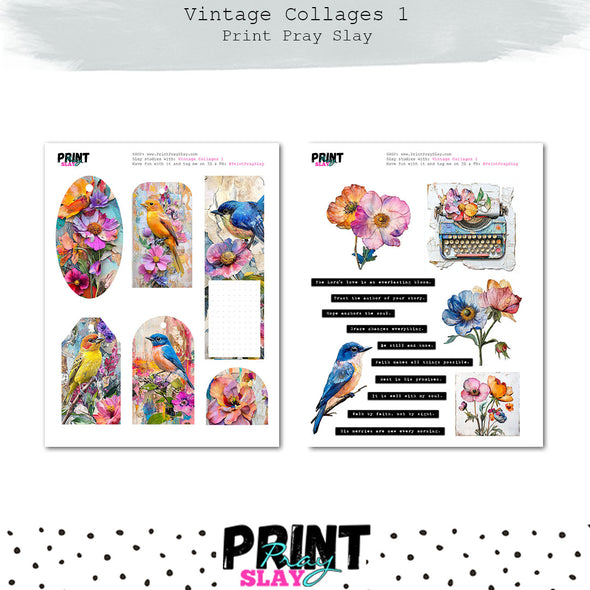 Vintage Collages 1