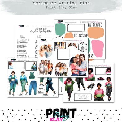 Scripture Writing Plan #5 (Qt 3)