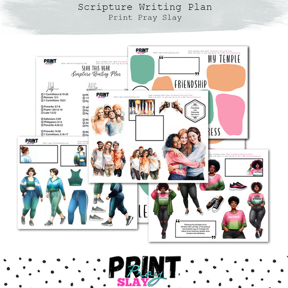 Scripture Writing Plan #5 (Qt 3)
