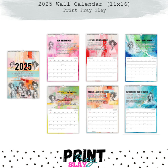2025 Wall calendars (11x16)