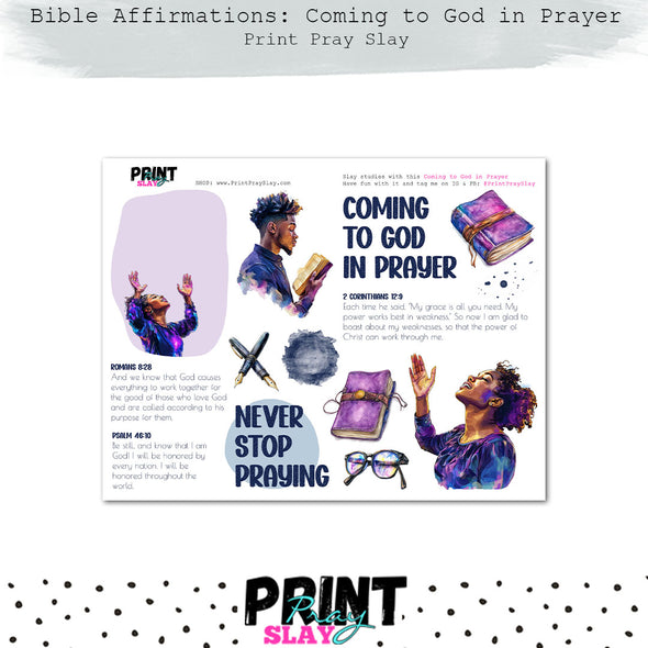 Coming to God in Prayer