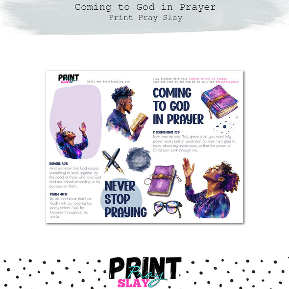 Coming to God in Prayer