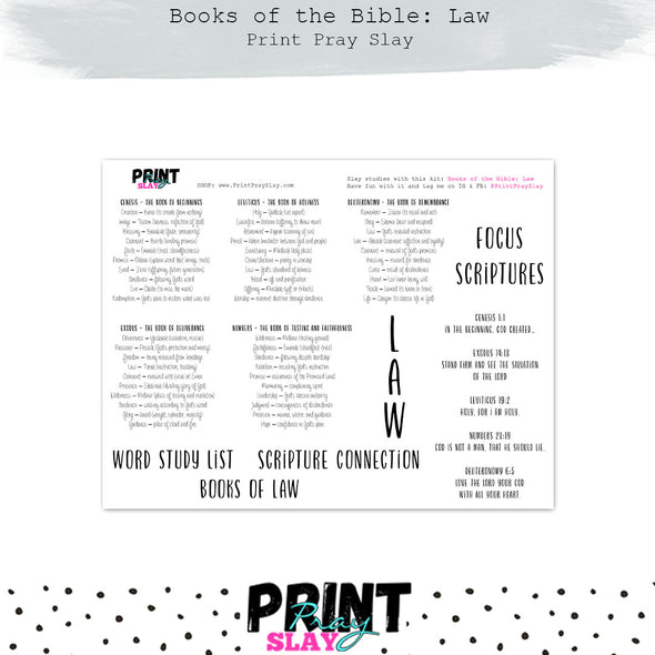 Books of the Bible: Law