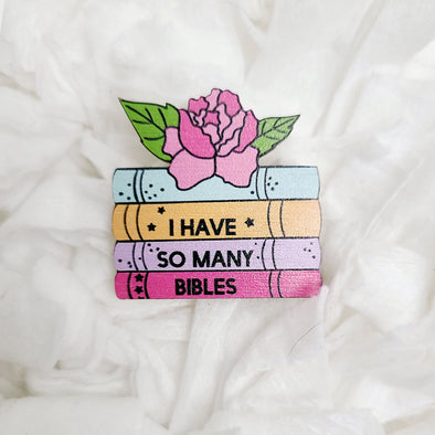 Bibles Wooden Pin