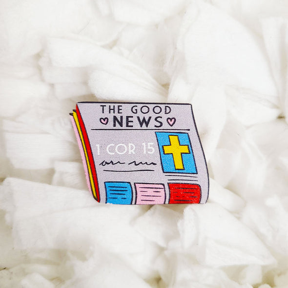 Good Newspaper Pin