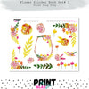 Flower Sticker Book Set #1
