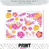 Flower Sticker Book Set #1