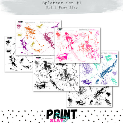 Splatter Set #1