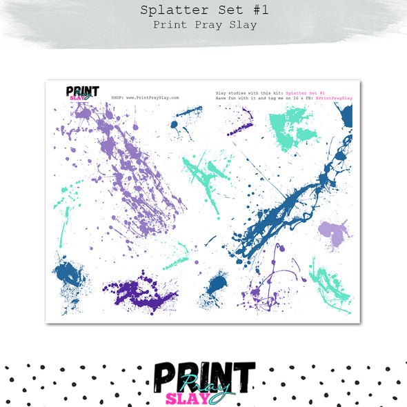 Splatter Set #1