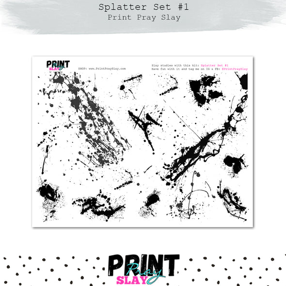 Splatter Set #1