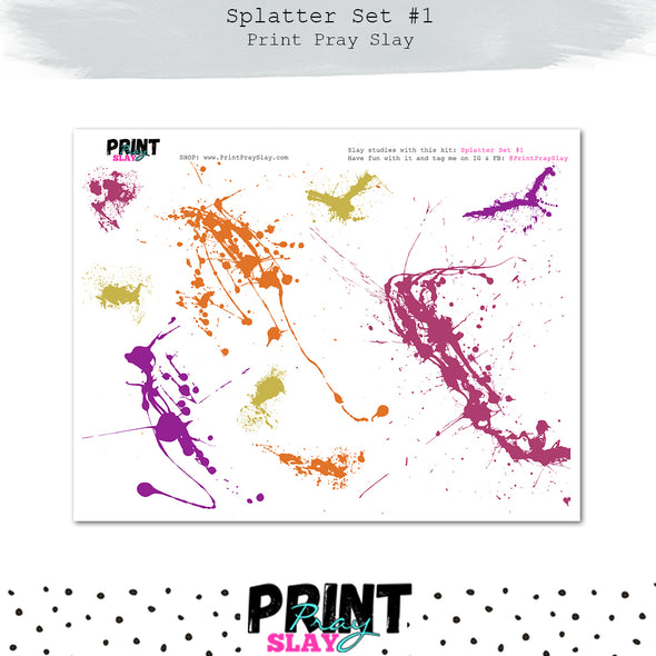 Splatter Set #1