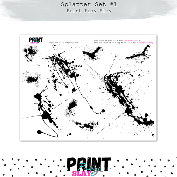 Splatter Set #1