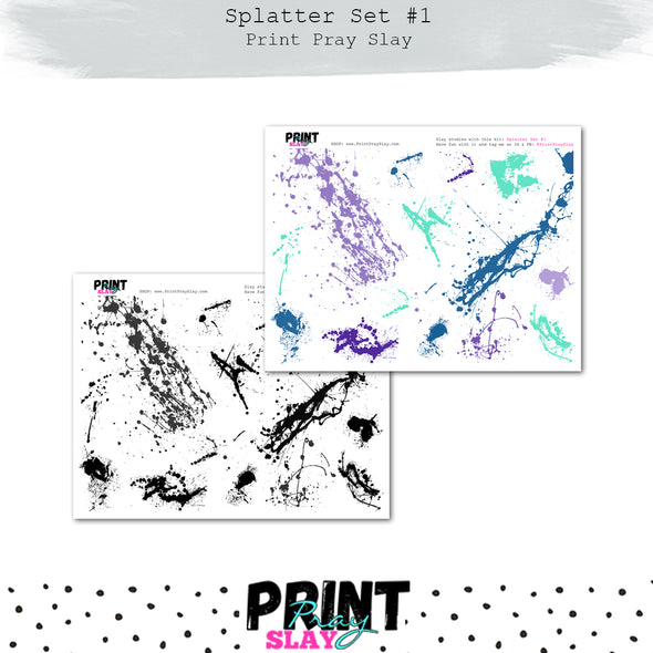 Splatter Set #1