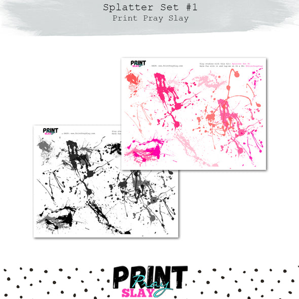 Splatter Set #1