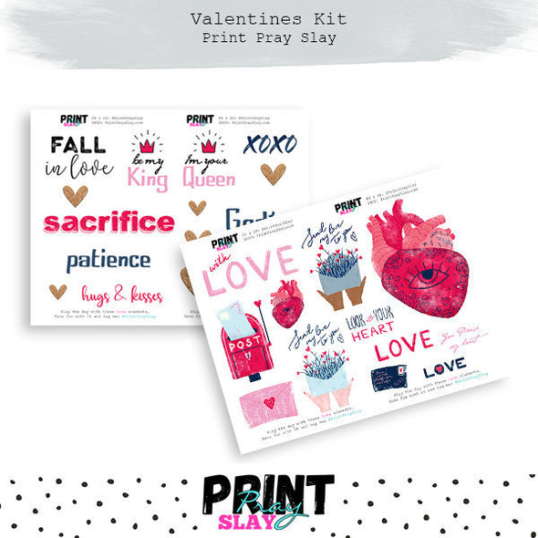 Valentines LOVE Sticker Book