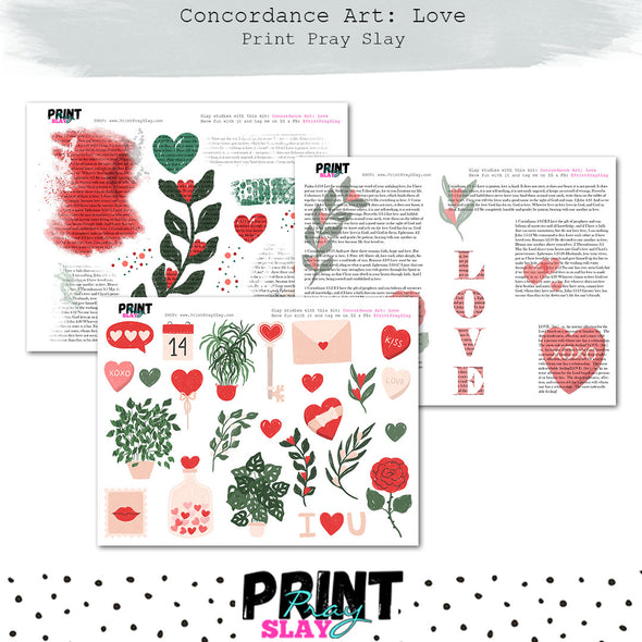 Concordance Art: Love