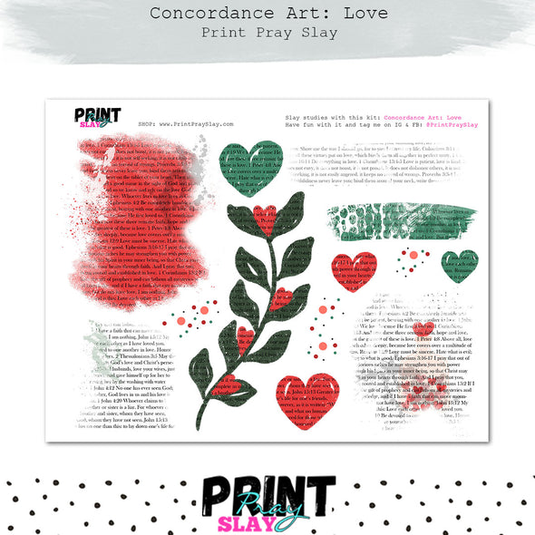 Concordance Art: Love