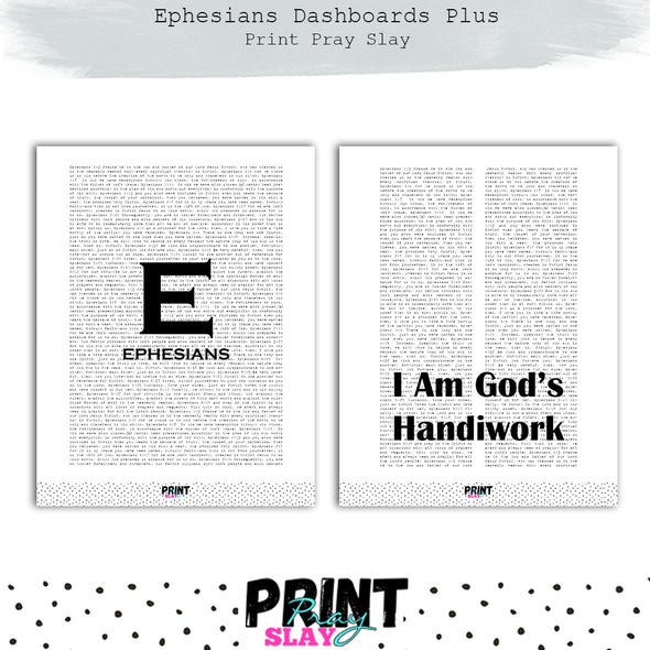 Ephesians Dashboards Plus