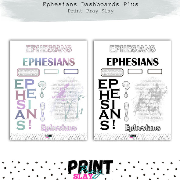 Ephesians Dashboards Plus