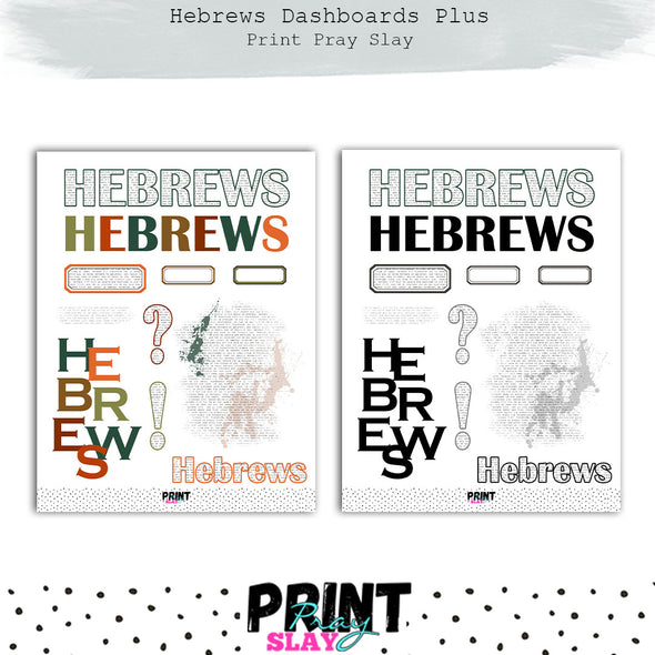 Hebrews Dashboards Plus