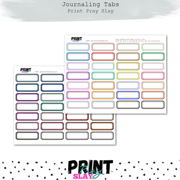 Journaling Tabs