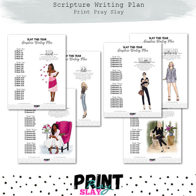 Scripture Writing Plan #3 (17 pages)