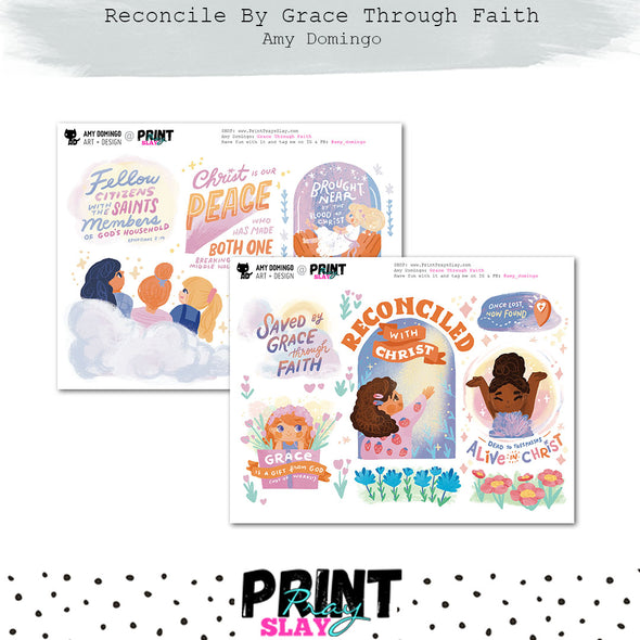 Reconciled By Grace Through Faith AD