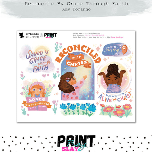 Reconciled By Grace Through Faith AD