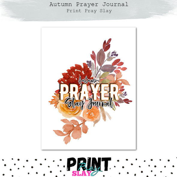 Autumn Prayer Journal (30 pgs)